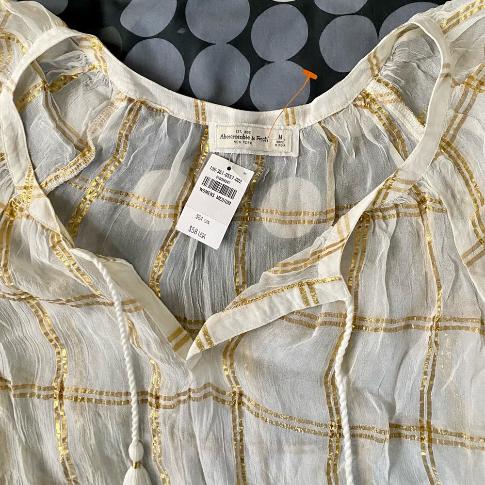 Abercrombie and fitch sheer blouse - Picture 5 of 5